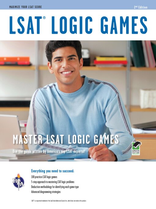 Title details for LSAT Logic Games by Robert Webking - Available